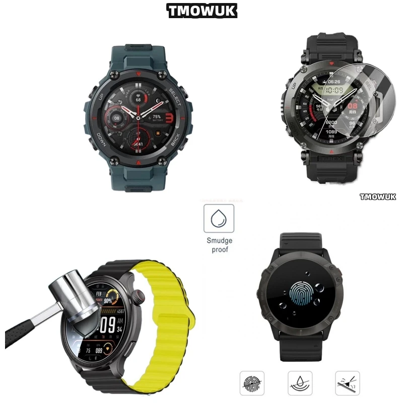 

For Amazfit GTR Cheetah Pro Active Edge Balance 2 Falcon - Ultra-Durable Long-Lasting Shield