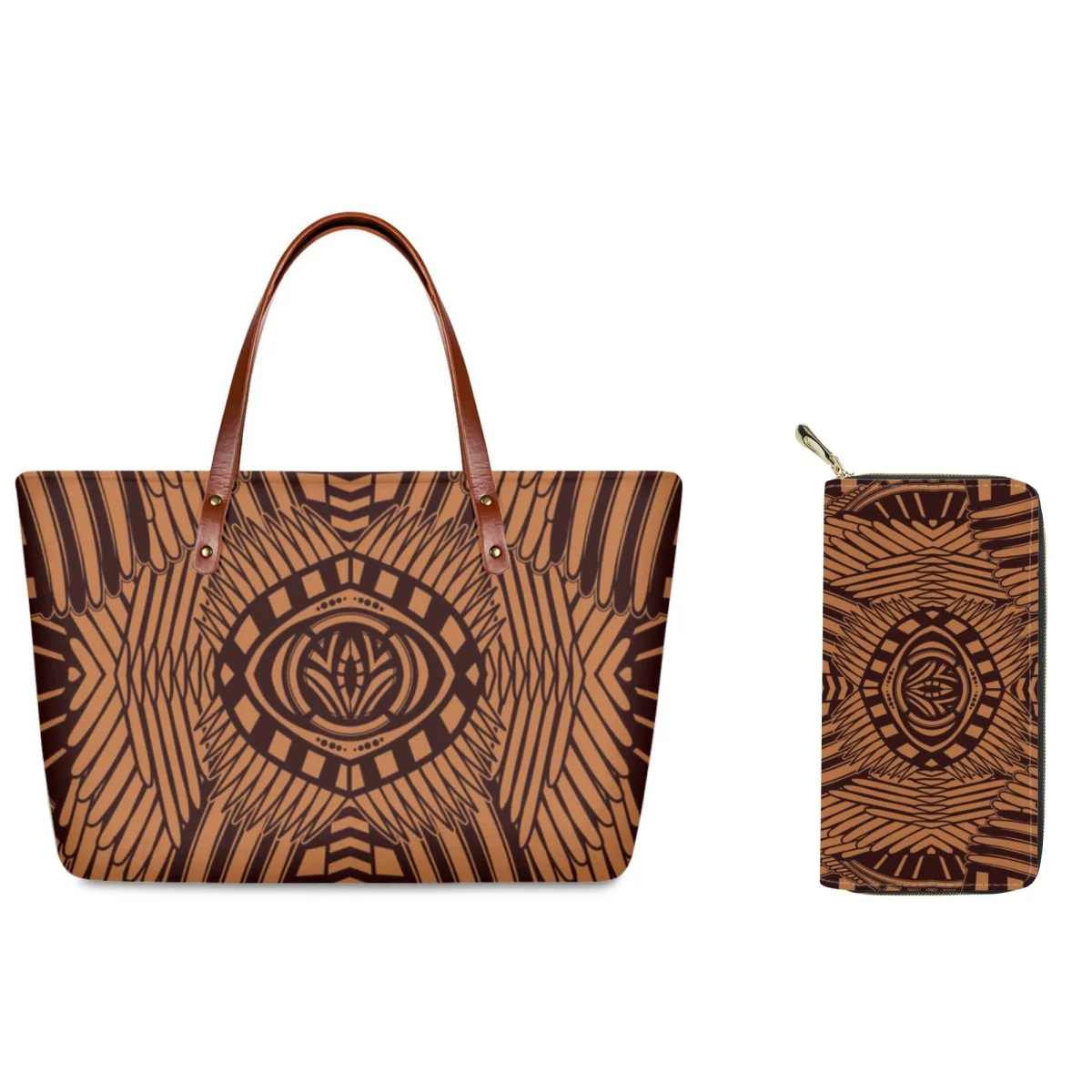 

FORUDESIGNS Original Style Handbag Abstract Enthic Tribal Wallet Large Capacity Handbags Vintage Design Bags Fashionable