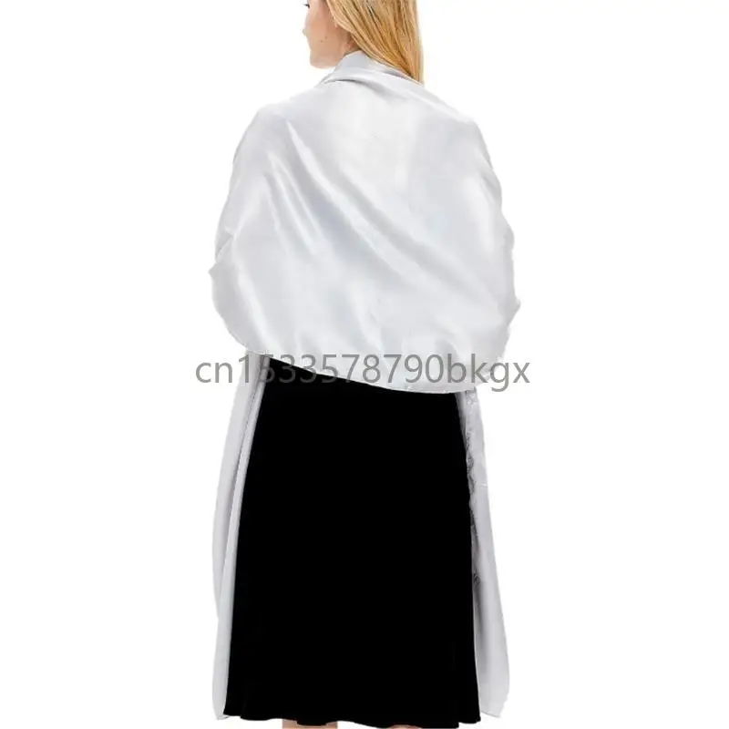 

Fashionable Oversized Shoulder Wrap Breathable Wrap Scarf for Daily Wear and Travel Women Evening Event Gown Shawl J78E