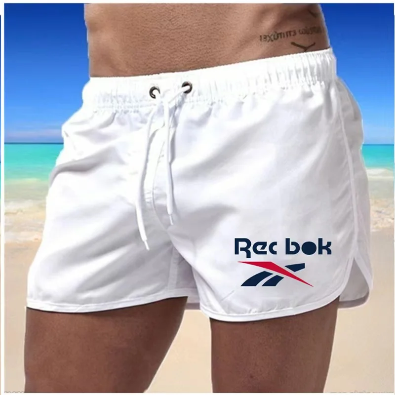 

Мужские роскошные летние шорты для бега, мужские пляжные шорты, спортивные шорты для фитнеса и тренировок