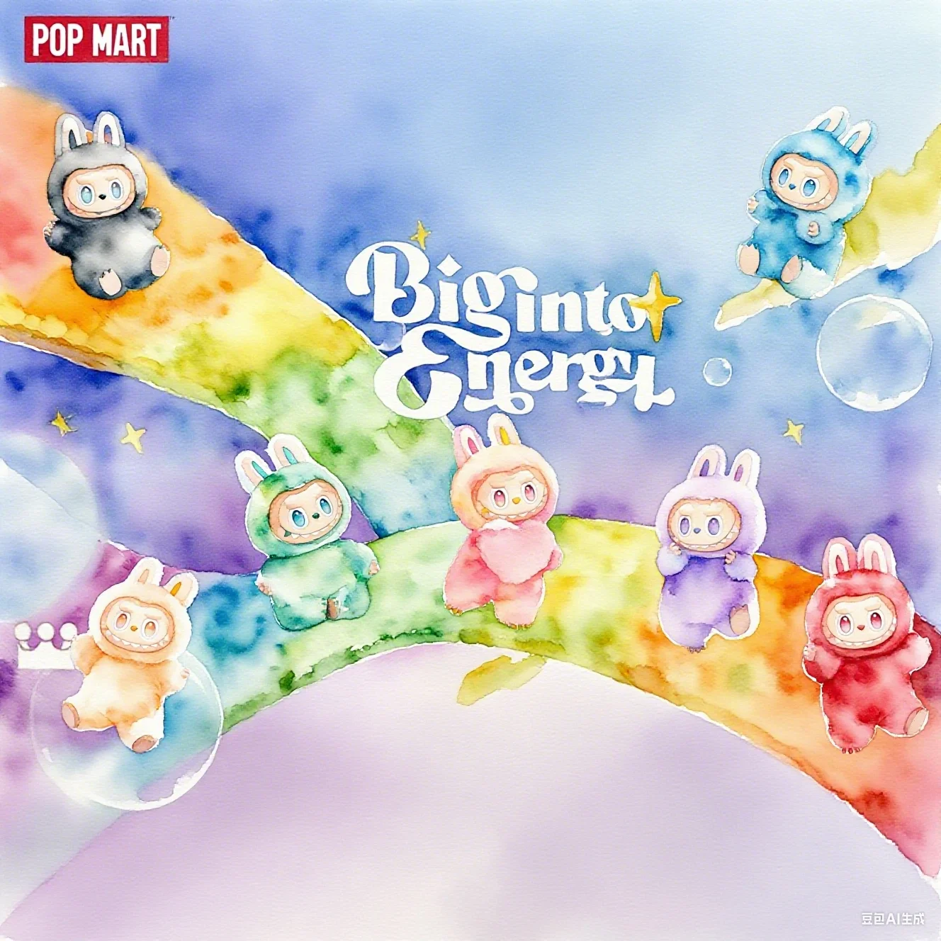 

Pop Mart Labubu Forward Energy 3.0 Слипый мешок Тайна, Аутентичный, Прочный, Подарок/Собирание, Горячий тренд, Новый