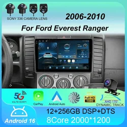 Android 16 Car Radio For Ford Everest Ranger Mazda BT50 BT-50 2006 2007 2008 - 2010 GPS Multimedia Video Player Head Unit Stereo