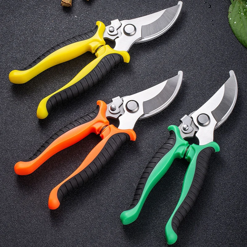 1Pcs Garden Scissors Professional Sharp Bypass Tree for Gardening Pruning Bonsai Edging Secateurs Agriculture Trimmer Hand Tools