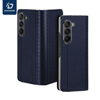 DUX DUCIS Full Protection Business Flip Leather Case for Samsung Galaxy Z Fold 6 5 Fold6 5 Card Pocket Magnetic Closure Cover