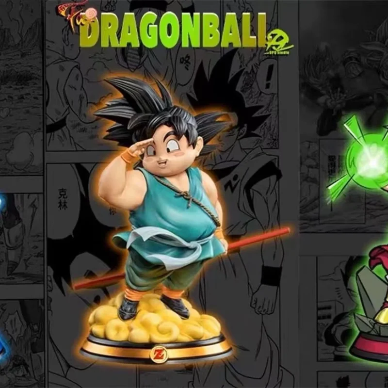 100% 정품 드래곤볼 슈퍼 사이어인 손오공 액션 피규어 - 애니메이션 장식품 팬들을 위한 수집품, 재고 있음
