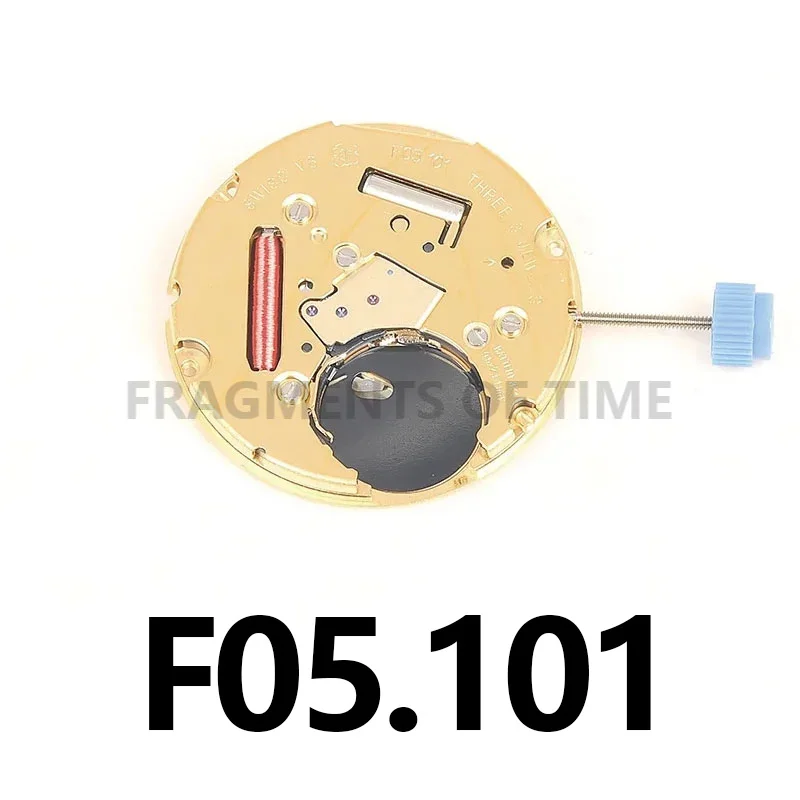 

New Movement ETA F05.101 Two Hand Calendar Free F05101 Quartz Movement Watch Movement Parts Replacement