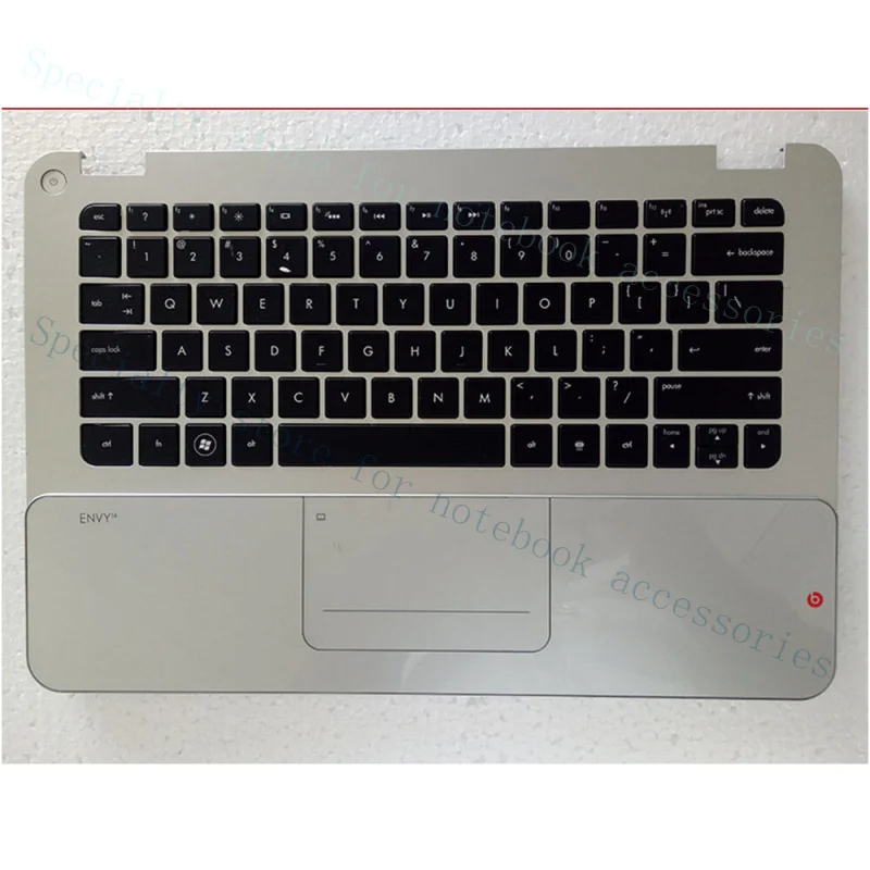 A+ FOR HP envy14 ENVY14-3000 C-case touchpad palm rest with keyboard 699519-001