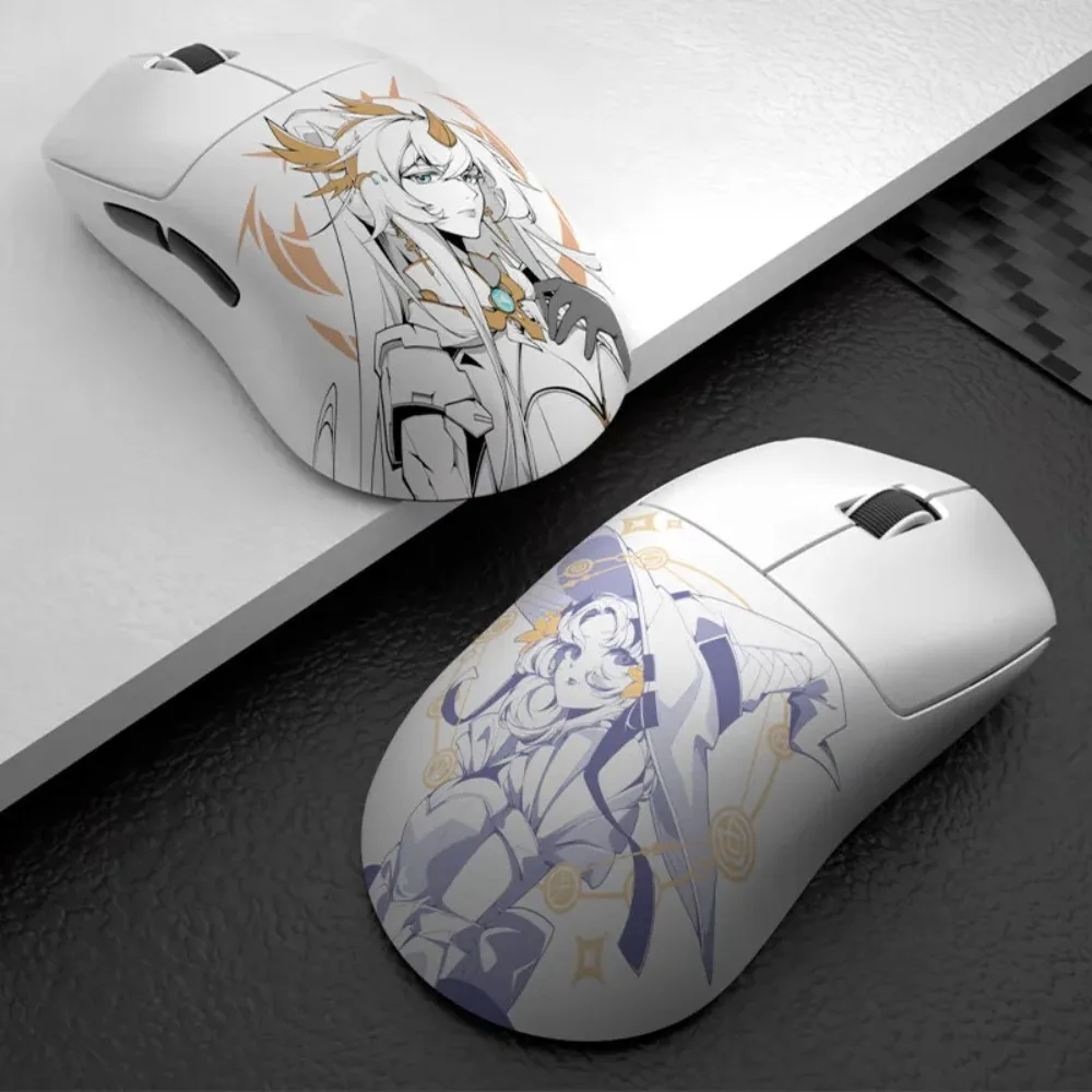 

Valkyrie M3pro Mouse Tri Mode Paw3950 Lightweight Gamer Mouse Ergonomics Customized 8k Receiver Anime Gaming Accessories Gifts