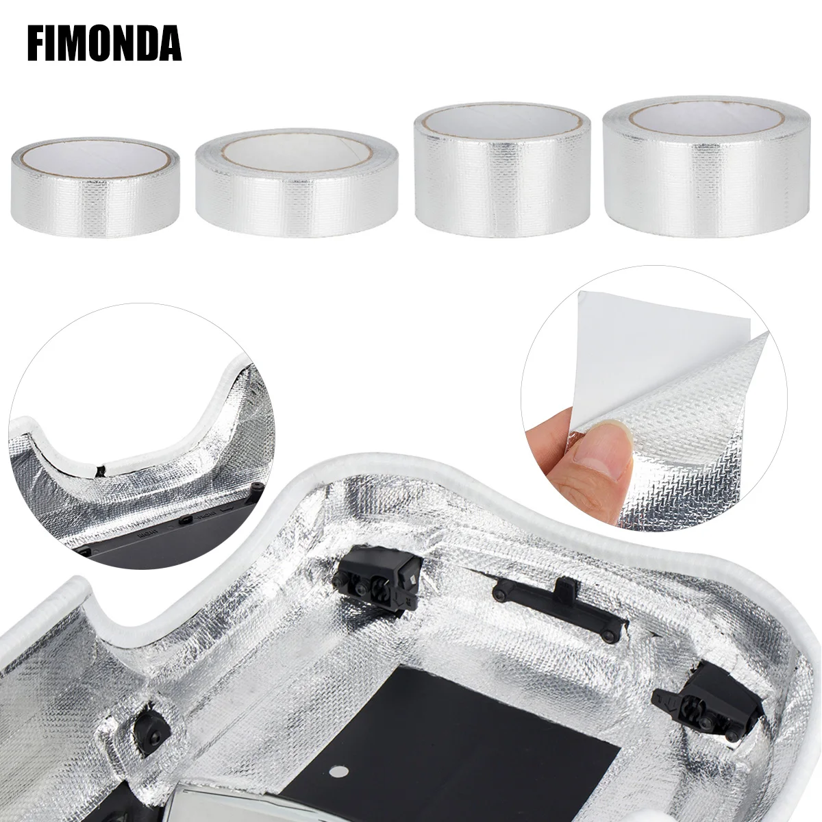 RC Body Shell Reinforcement Foil Tape 1/10 RC Crawler Protection for Traxxas TRX4 TRX6 Axial SCX10 D90 Yokomo Losi Tamiya
