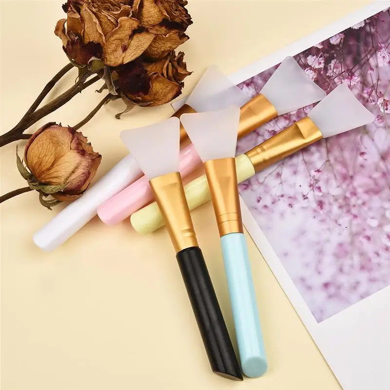 Silicone Brush Gel Glue Resin Jewelry Making Tools Face Smear Supplies DIY Epoxy Resin Glue Stirring Mixed Tools Easy To Clean