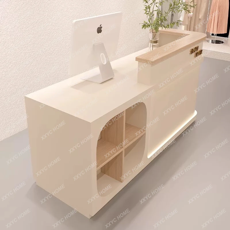 Internet Celebrity Reception Desks Clothing Store Custom Reception Desks