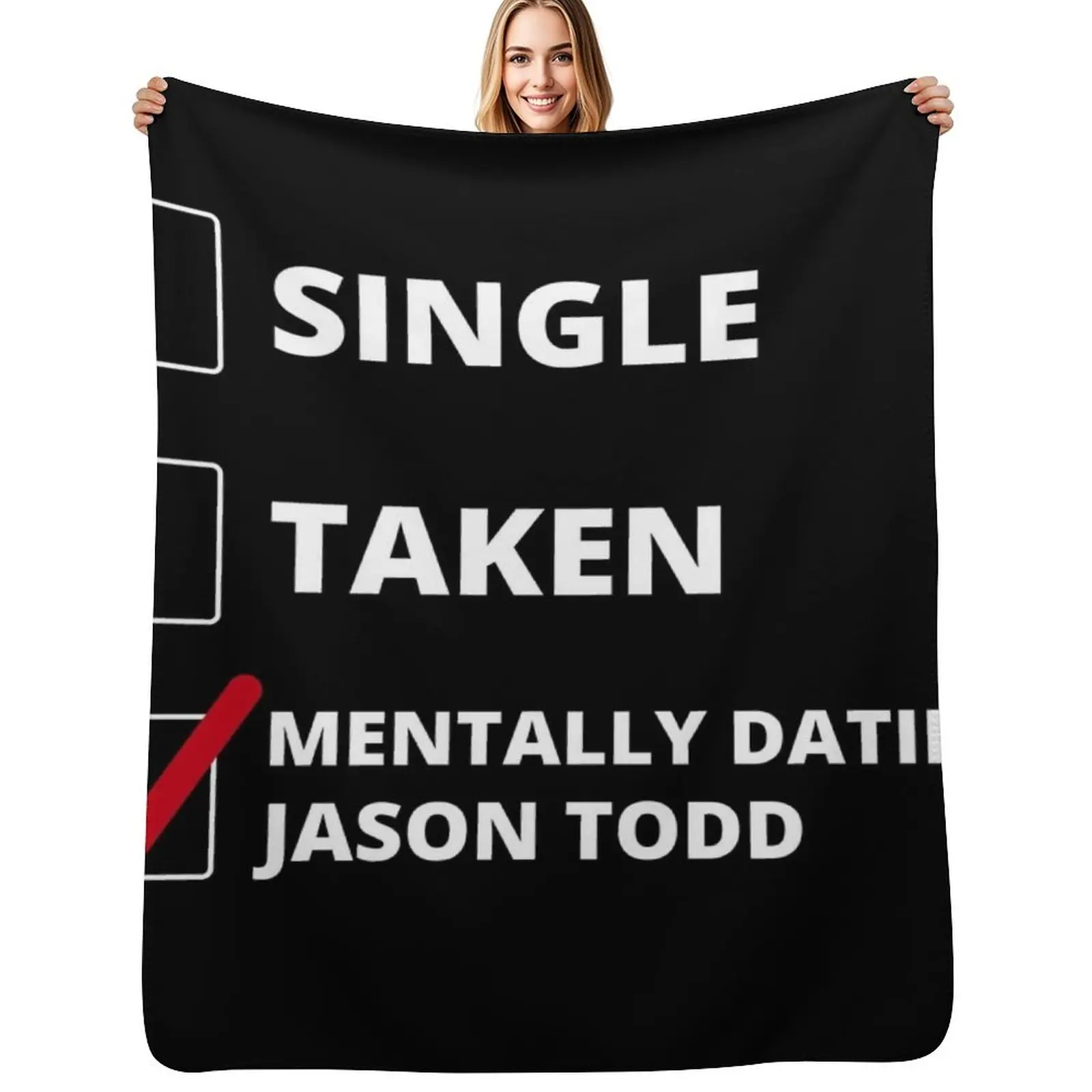 

Mentally Dating Jason Todd Throw Blanket Summer Beddings manga christmas decoration Custom Blankets