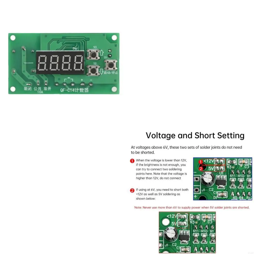 Praktische 4-Kanal-Programmierbare Zähler-Controller mit Gegenmodul: Eine detaillierte Bewertung