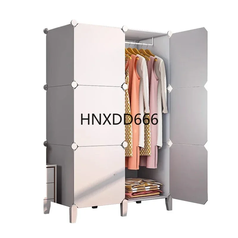 

Open Filing Wardrobe Storage Clothes Cupboard Organizer Wardrobe Portable Armable Cabinet System Plastic Muebles Home Furniture