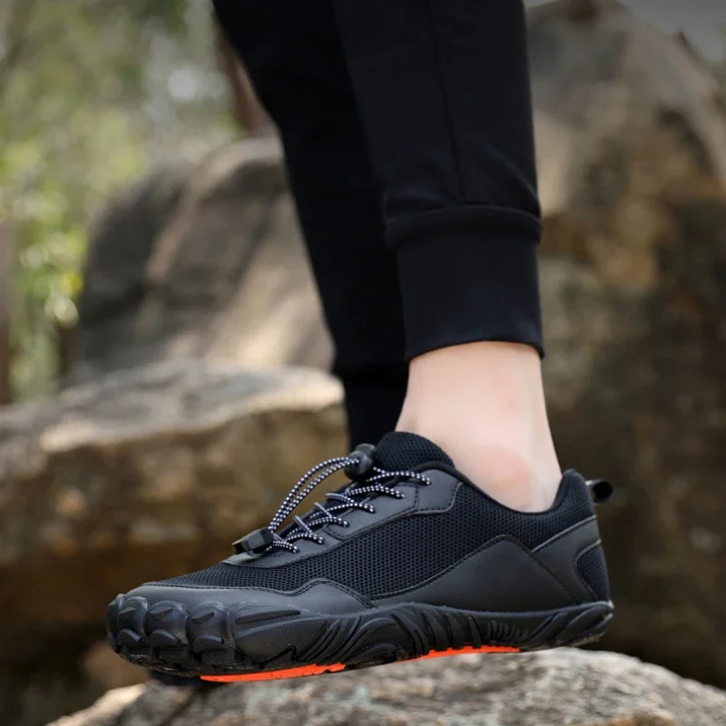 Men's Barefoot Shoes Outdoor Running Shoes New Breathable Casual Sneakers Hiking Water Shoe Lightweight Minimalist Walking Shoes