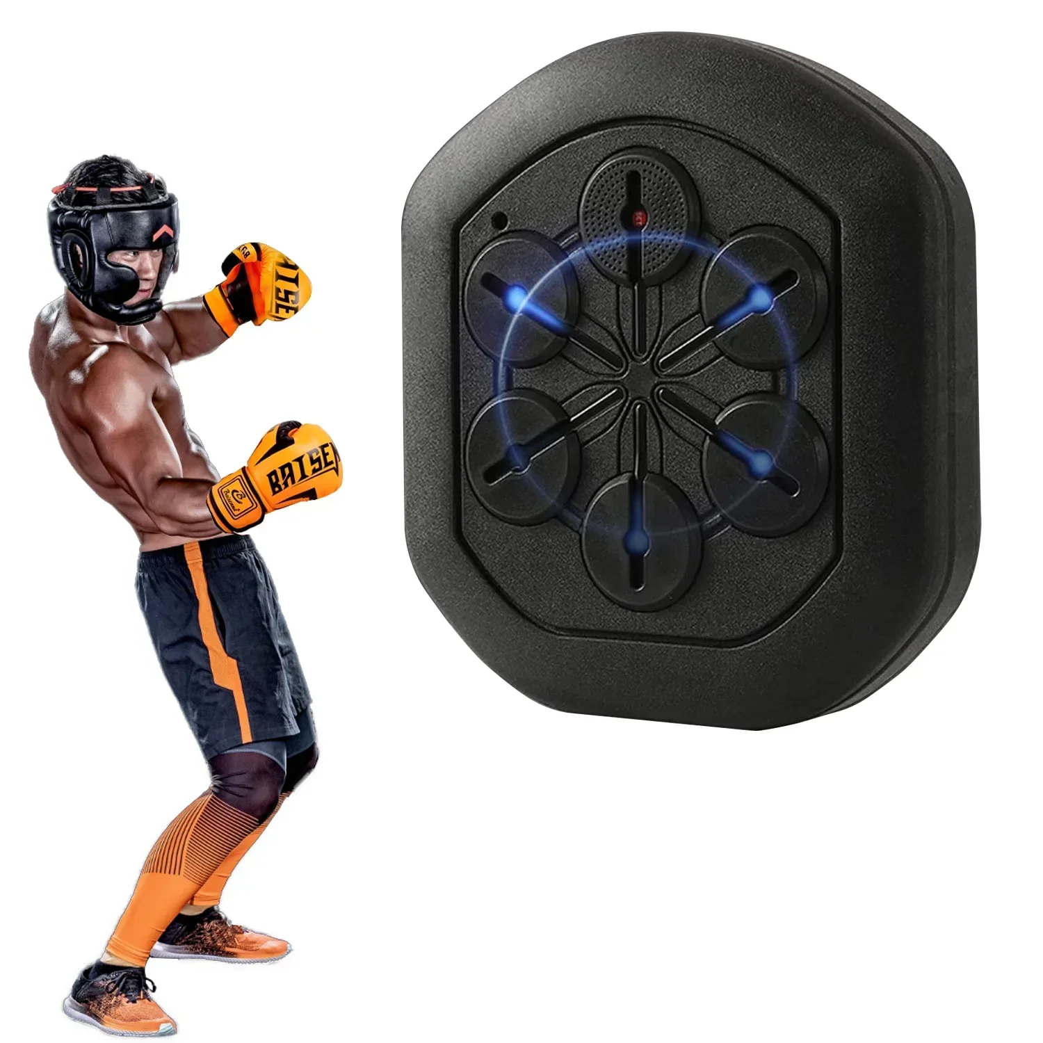 

RS Music Boxing Machine Net Electronic Boxing Reaction Target Boxing Rhythm Wall Target Children Fight Training Equipment