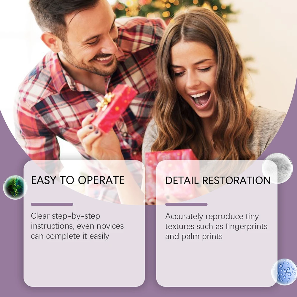 Kit de escultura de mão personalizado para decoração de casa presentes lembrança kit de molde de mão casais para lembrança de aquecedor de coração