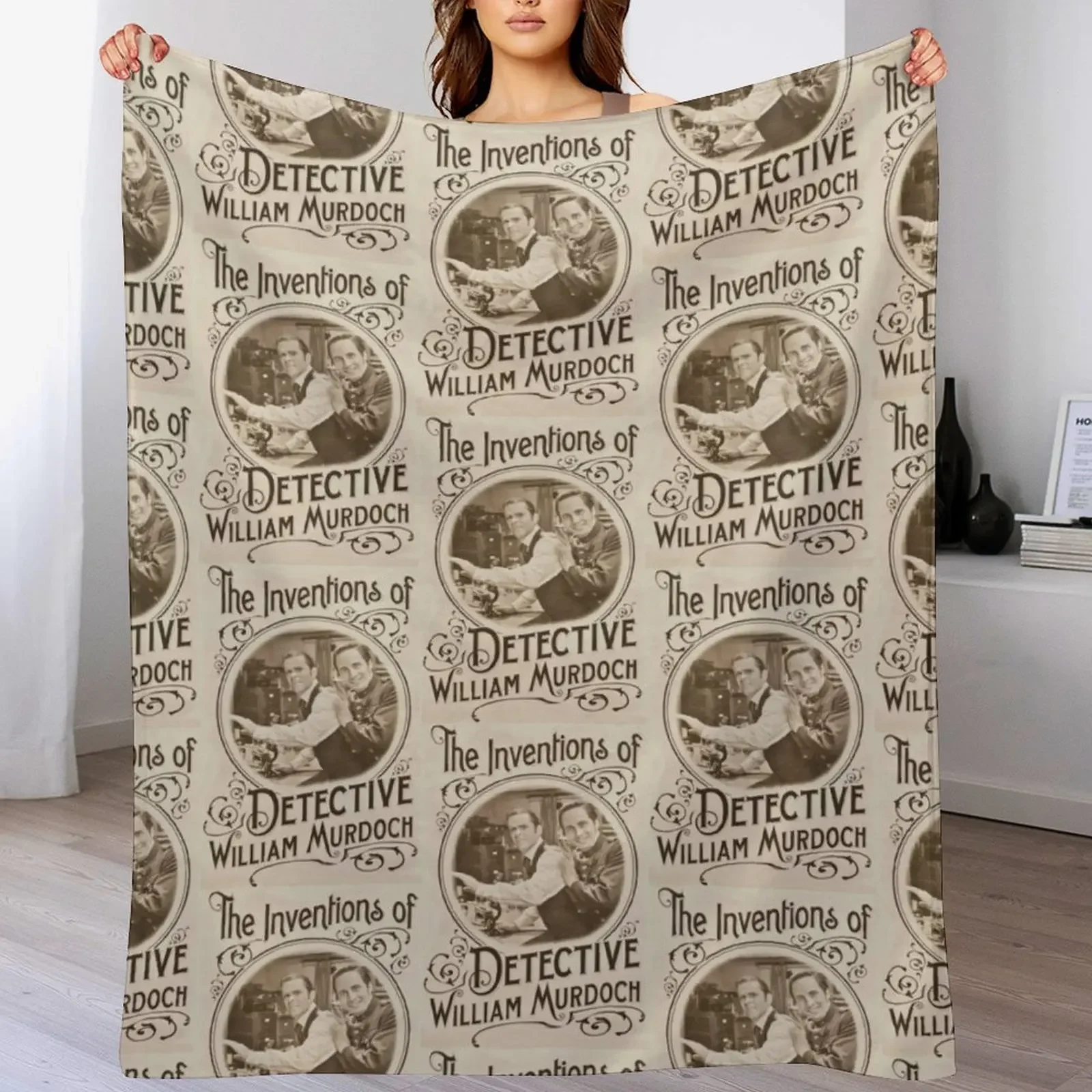 Murdoch mysteries Throw Blanket for winter blankets ands christmas decoration Comforter Blankets