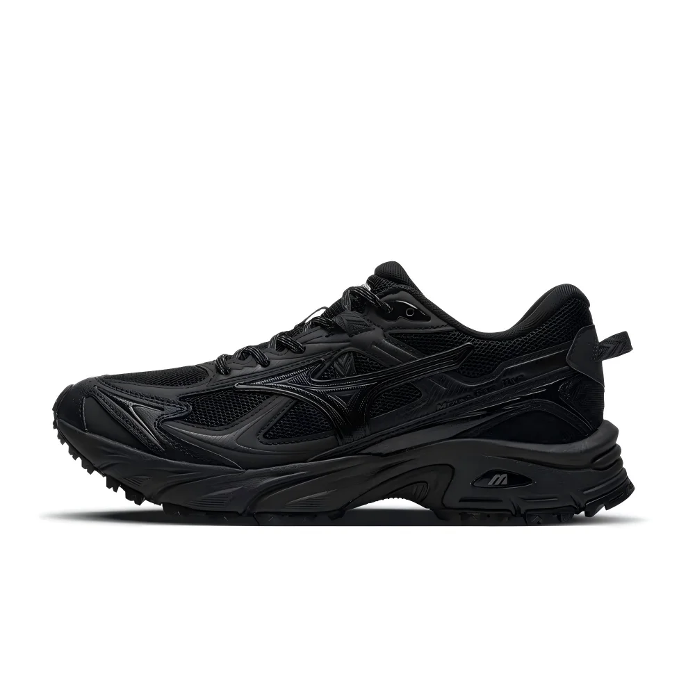 Mizuno FIYIT LV2 Unisex Black Low-Top Casual Runners – Trendy Style, Non-Slip Traction, Breathable & Durable D1GH251911