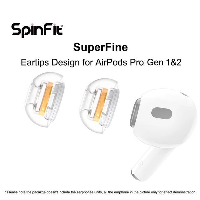 Spinfit SuperFine Cloud Comfort Earbud Tips with Patented Eartips Adapter Design for AirPods Pro Generation 1 2 1 Pair AliExpress