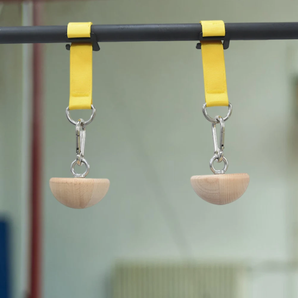 Hemi-sphere Hand Grip Ball Pull Up Training Ball Lightweight Semi-sphere Finger Trainer Non Slip for Rock Climbing Training