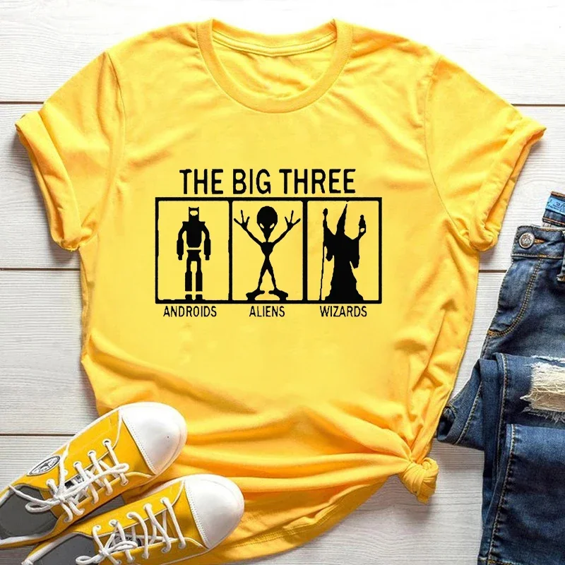 The Big Three Winter Soldier T Shirt Custom Vintage Bucky Barnes Top Kawaii Soft Creative Breathable Short Sleeve Hipster Tee