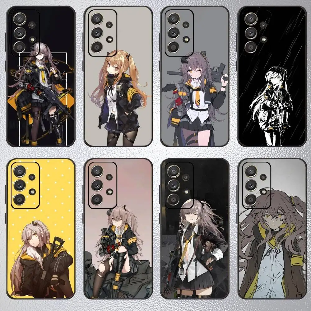 

Girls F-Frontline Ump45 Phone Case For Samsung S25,S24,S23,S22,S21,S20,Plus,Fe,Lite,Others Black Cover