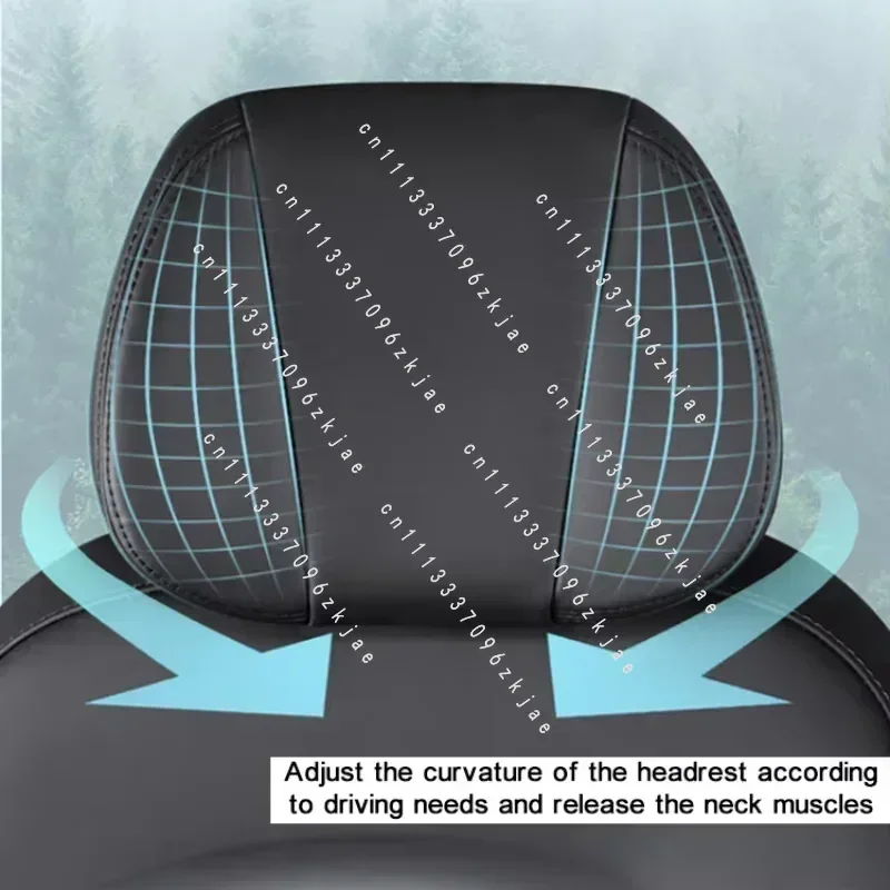 Car Seat Headrest Neck Pillow Cushion Adjustable Neck Headrest for T。es、。l。a Model 3 Y Factory Outlet
