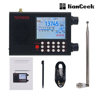 HamGeek TEF6686 Radio Portable FM/LW/MW/SW Radio Receiver with 2.8\