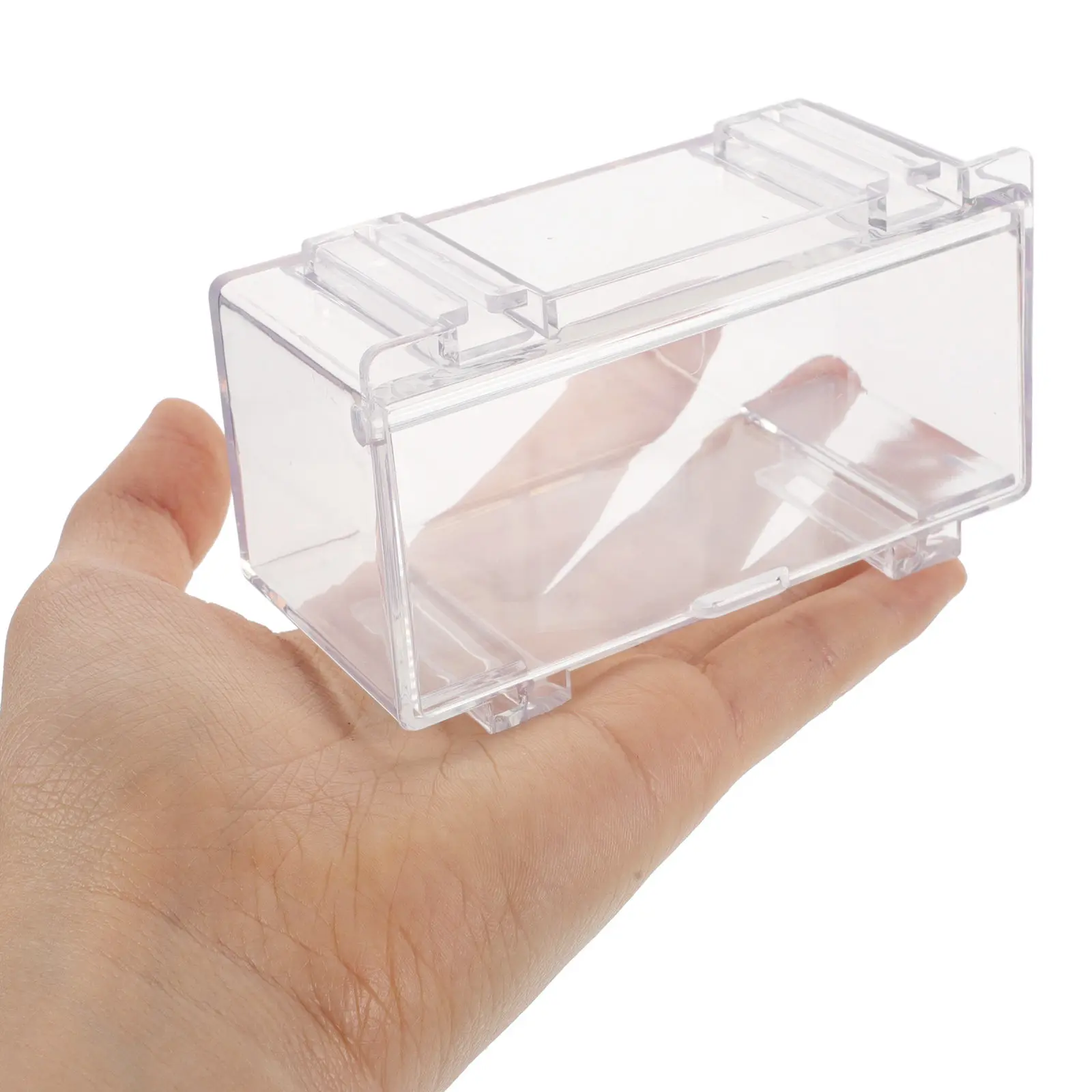 Plastic Display Case Clear for 1:64 Scale Car Storage Compact Dustproof Showcase Countertop Car Display Box