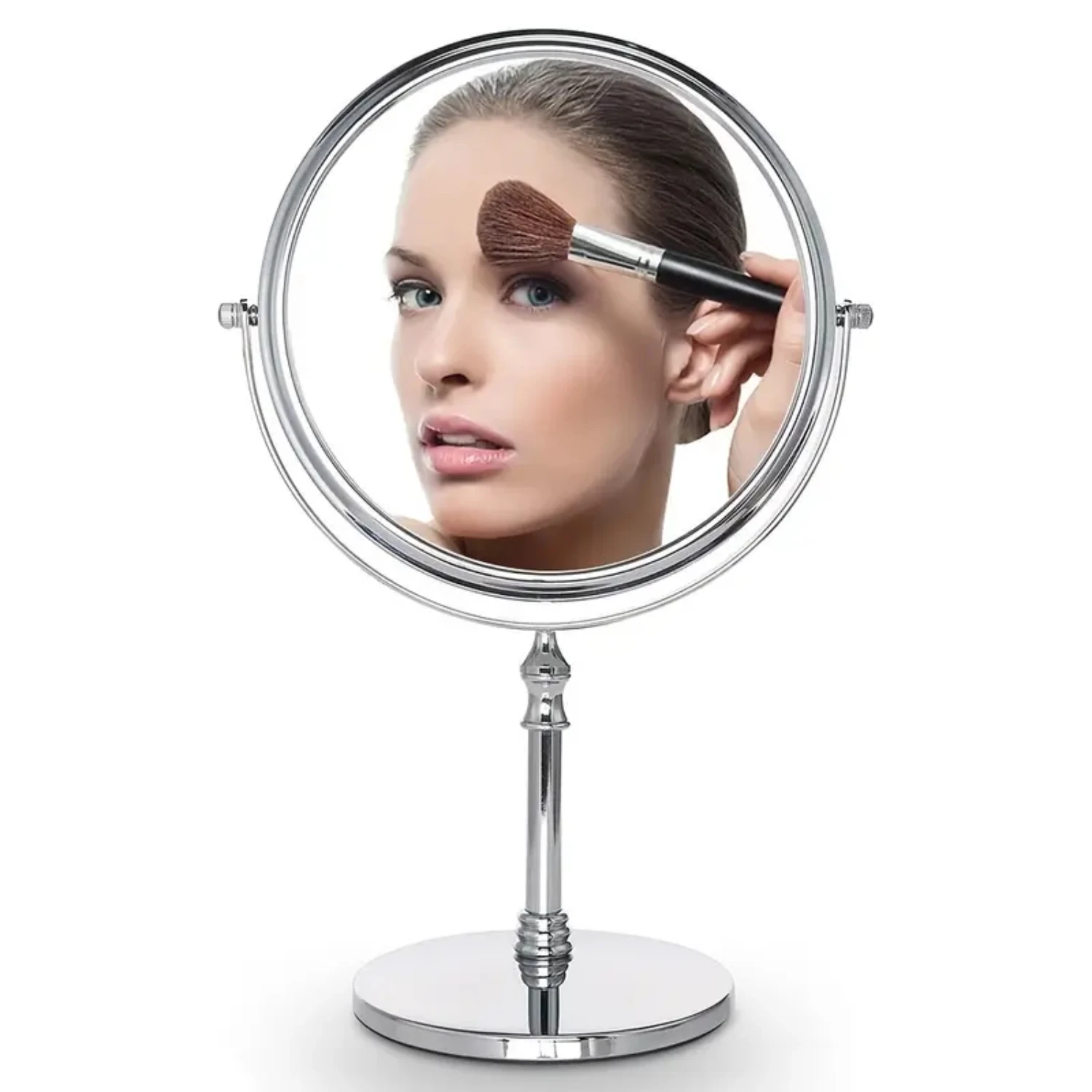 8 Inch Magnifying Makeup Tabletop Mirror Double Sided Vanity Cosmetic Mirror 10x Travel mirror Cc mirror Cute hand mirror Miror