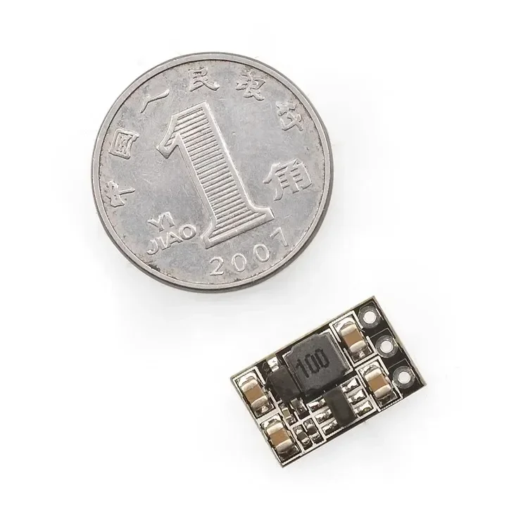 5 uds nuevo DC-DC 3,7 V a 5V regulador de refuerzo de voltaje Micro módulo de potencia para 1S cepillado FPV Tinywhoop Drones piezas de bricolaje