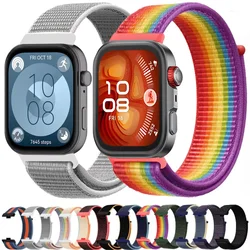 Official Nylon Loop Strap For Huawei Watch Fit 3 Fit 4 Sports Bracelet Watchband For Huawei Watch Fit 4 Pro Smartwatch Wristband