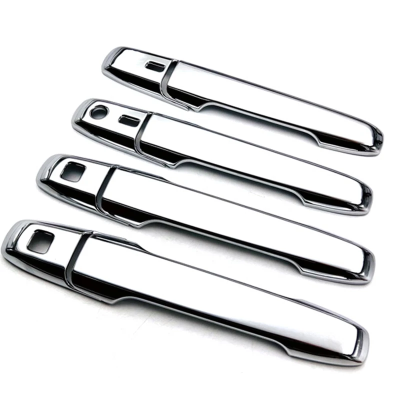 Хромированная рамка для дверной ручки автомобиля Daihatsu Para Custom La650s La660s 2023, панель панели, отделка, наклейка из АБС-пластика, Стайлинг