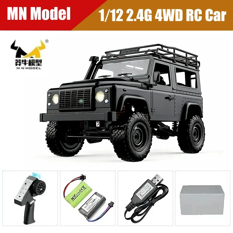 

New Mn99s 1/12 Proportional Rc Car High-Simulation Off-Road Rock Climber Darth Vader version Remote Control Model Toy Gift