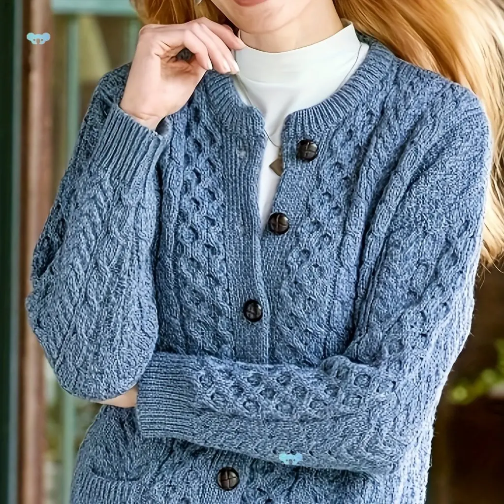 

Women's Casual Long Sleeve Knit Cardigan Sweater Cozy Comfortable Style for Fashionable Women