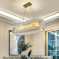 Modern Large Crystal Led Chandelier Hotel Pendant Hanging Light Fixtures For Living Room lamp Bedroom Ceiling Lighting