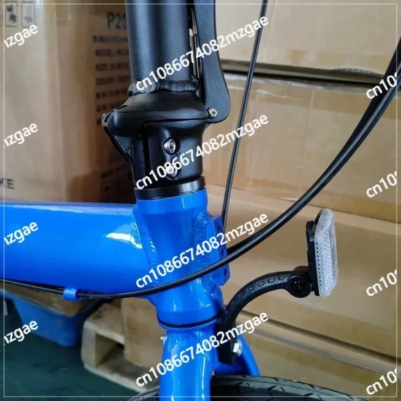 20-Inch 7-speed folding bicycle, aluminum alloy material is super lightweight, men and women commute