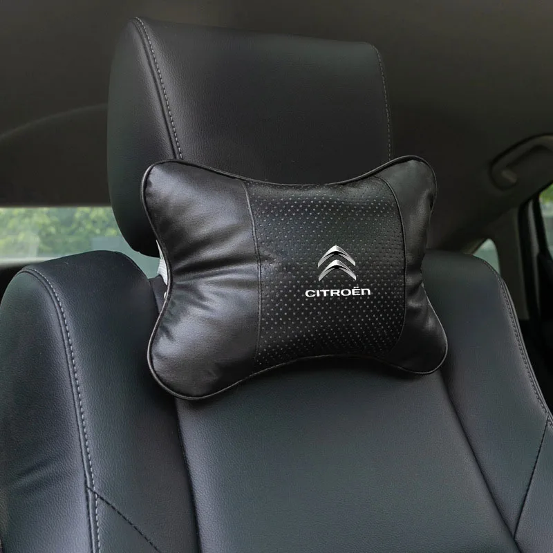 

New Car Neck Pillows Car Headrest Cushion Support Seat Accessories For Citroen C1 C2 C3 C4 C5 X7 Berlingo Xsara C8 C4L DS3 DS6