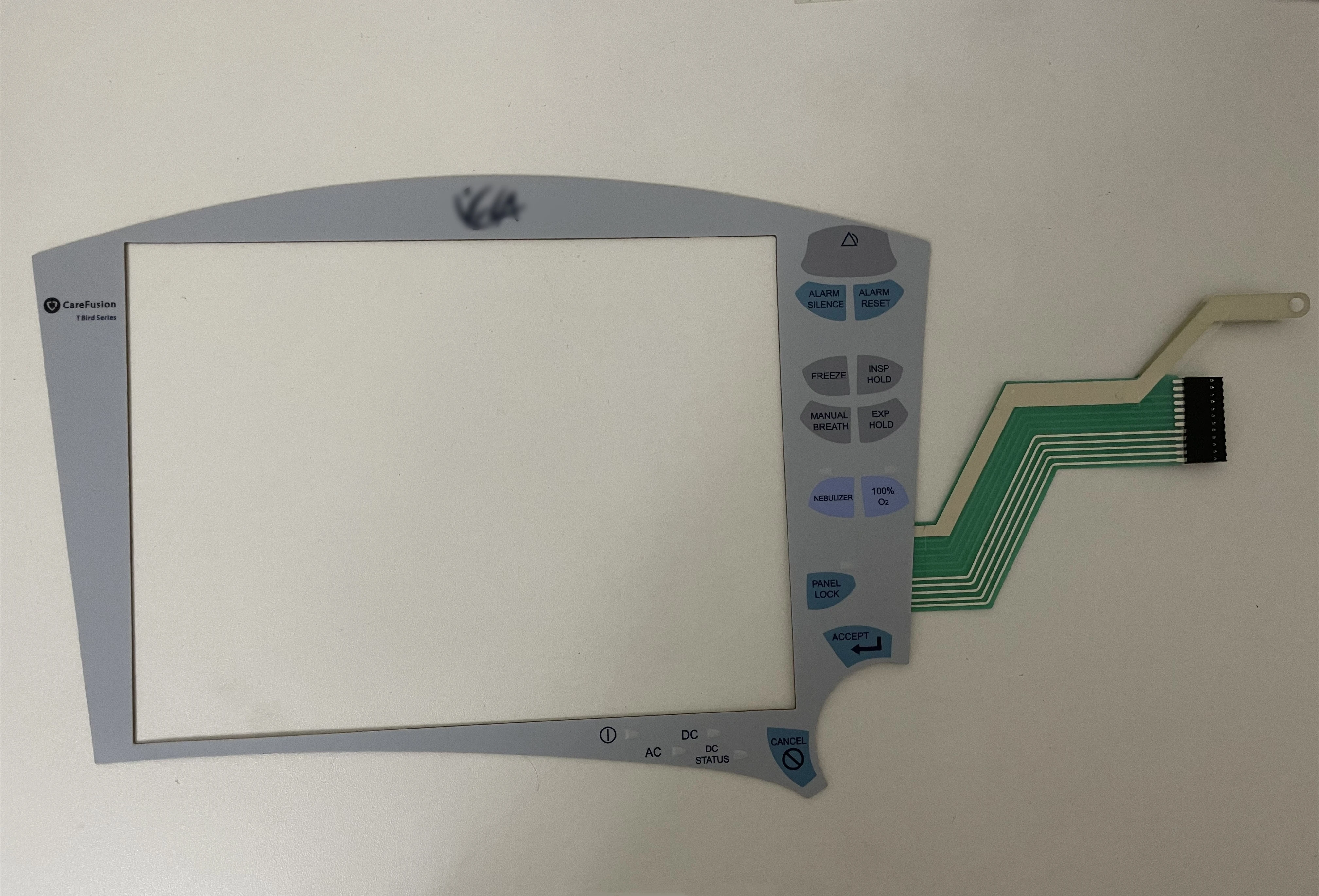 New Replacement Compatible Touch Membrane Keypad for CareFusion Viasys Bird VELA