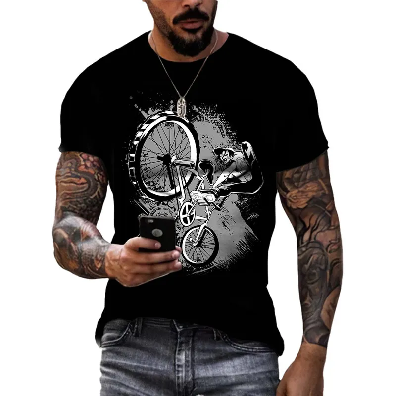 Summer New Hip Hop Funny graphic t shirts Men Fashion Casual Personality Printing Street Style Round Neck Short Sleeve Tees Tops