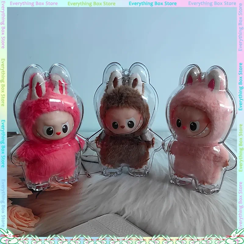 For Inner Password 4.0 Transparent Protective Case Suitable Vinyl Plush Pendant Storage Set Scratch Resistant Protective Case