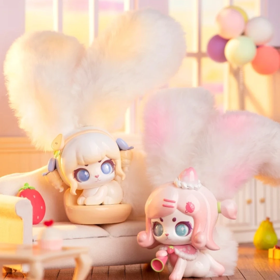 

Cup Rabbits Fantastic Fruit Surprise Blind Box Toy Exquisite Figurine Stunning Tabletop Decoration Backpack Pendant Minimalist