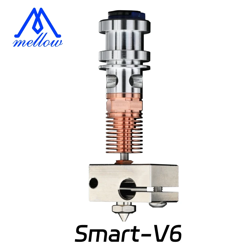 

Mellow Upgrade All Metal NF Smart-V6 V2.0 Hotend Titanium Heat Break Kit For V6 Hotend Prusa MK3 DDG Extruder 3D Printer