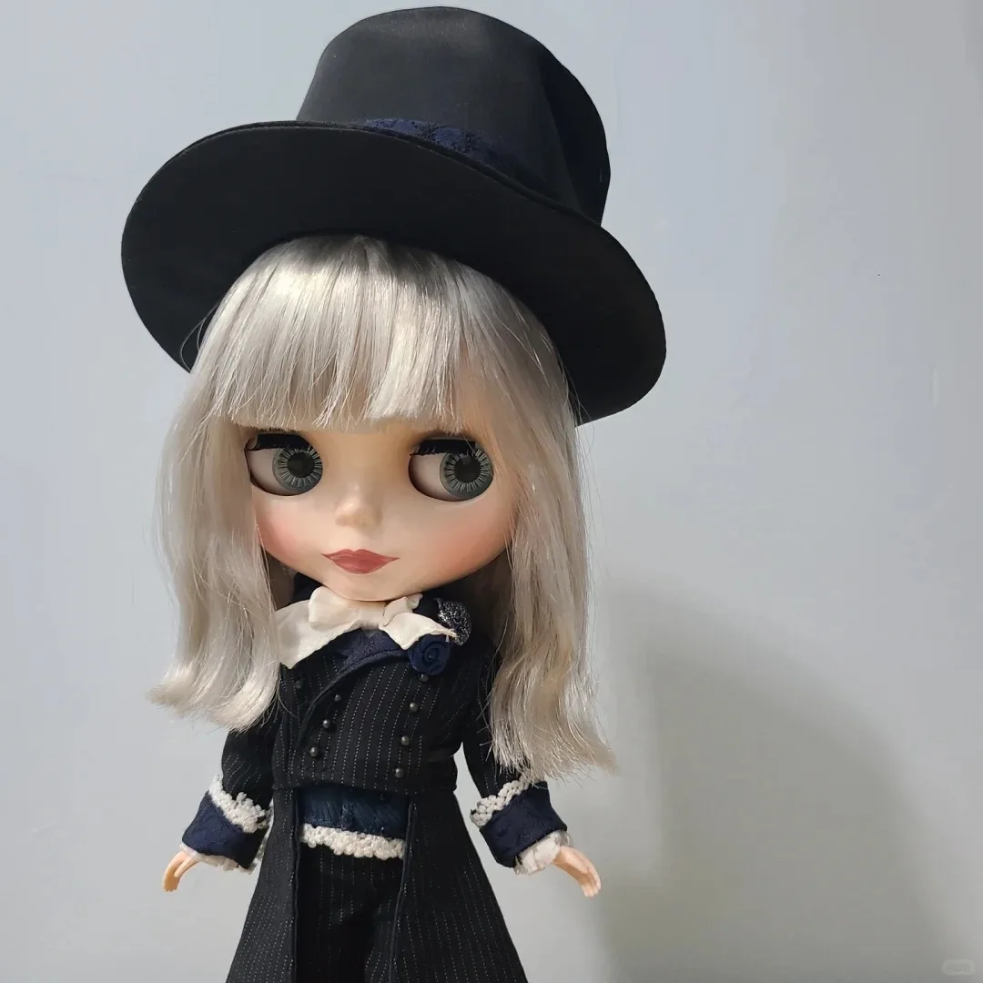 Vintage NEO Blyth BJD Doll Customized Figure for Girl Toy Joint Body Handmade Beautiful Collection Art Orphan Aesthetics