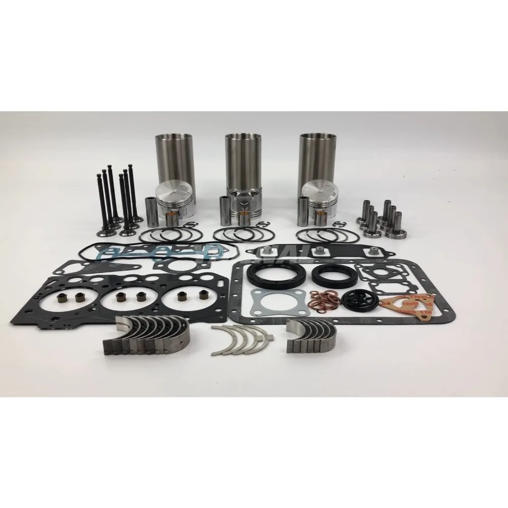

New Piston Rebuild Kit For 3 Cylinder D902-E3-UV Engine Kubota RTV900XT