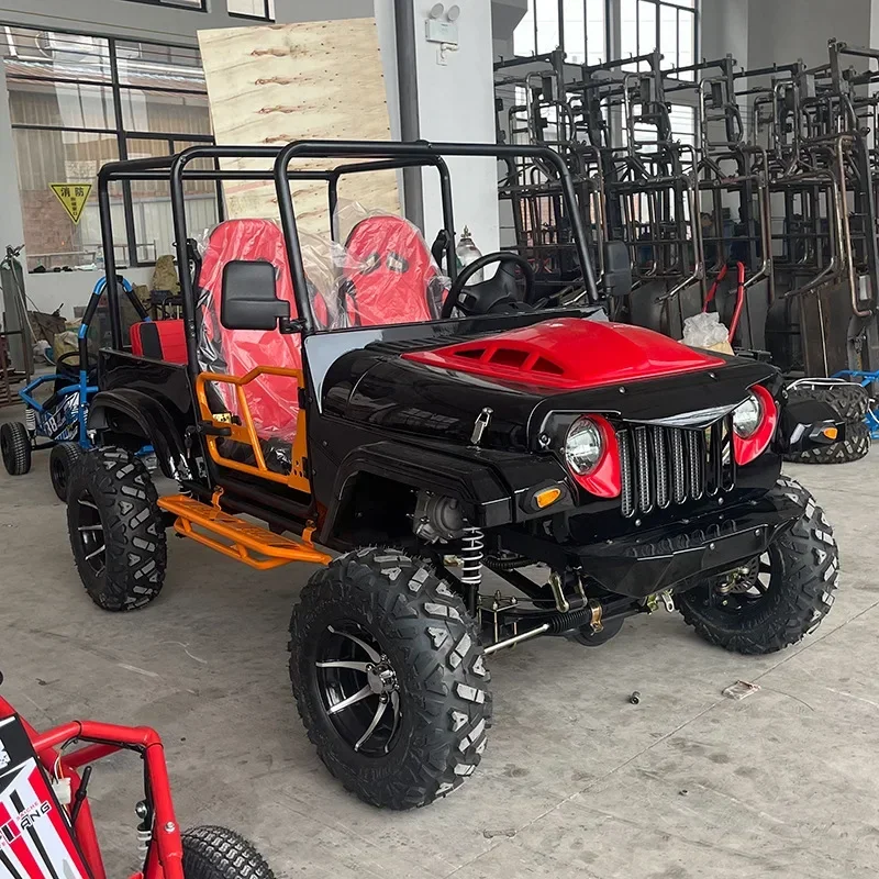 Four-wheel Motorcycle Off-road 300CC Water-cooled All Terrain Dune Buggy Large ATV Assault Vehicle Kart Racing ATV