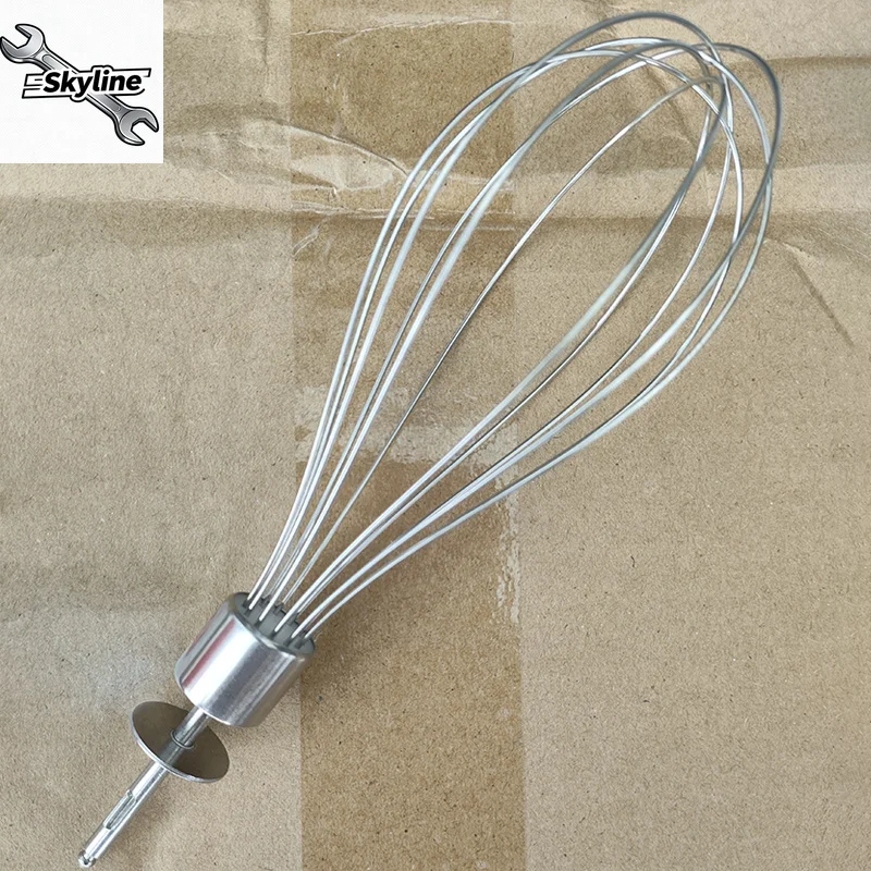 Stainless steel mixer parts eggbeater Blender Whisk applicable for philips HR1617 HR1604 HR1603 HR1608 HR1609 HR1364 HR1366