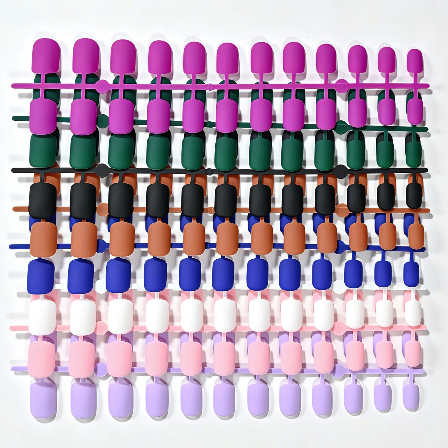 192 Stück Matte 8 Einfarbige P – Nail Art Fake Nails Bewertung und Preis