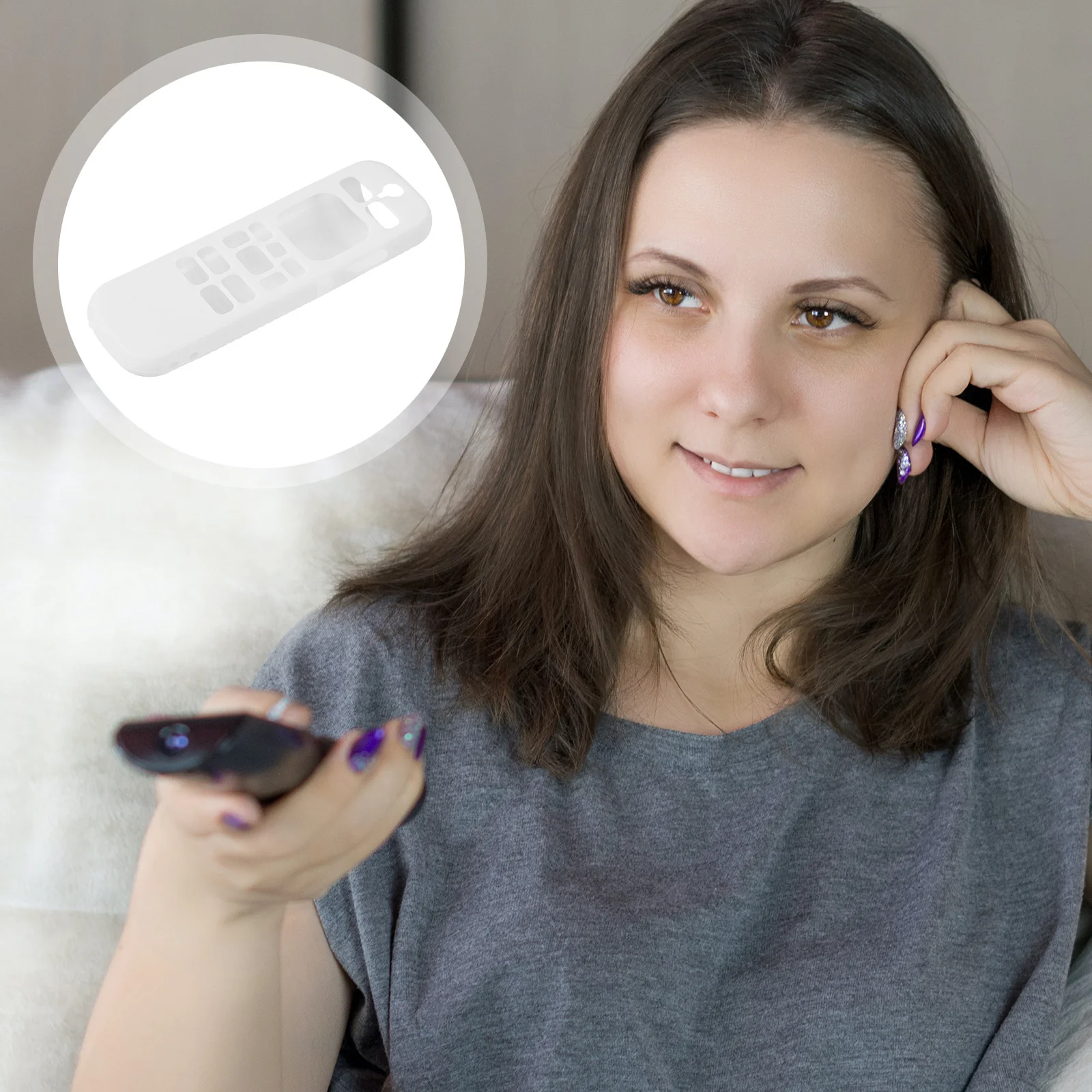 Silikon-Fernbedienungsabdeckung, Schutzhülle, leuchtende Farben, schmale Passform, flexibel, dehnbar, stoßfest, kompatibel